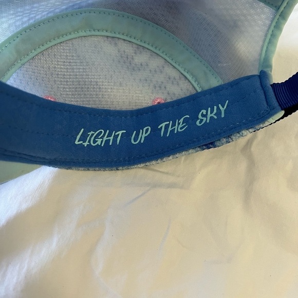 Ivivva Lululemon Adjustable Back Cap Hat Blue Tennis Sports - Picture 5 of 8